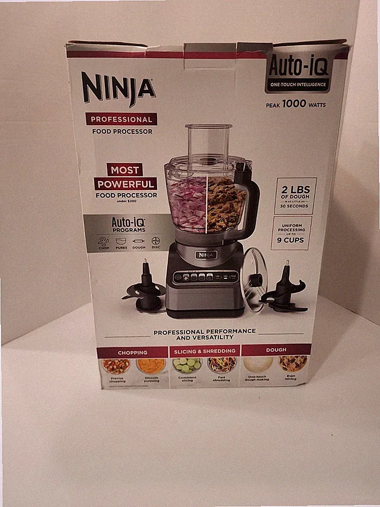 Ninja Professional Food Processor Auto IQ 9 Cups BN601
