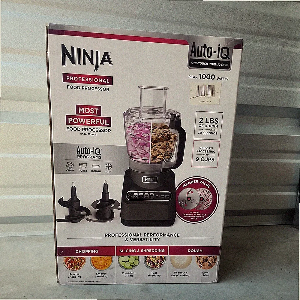 Ninja - Professional Plus Food Processor, 1000 Peak Watts, 9-Cup Capacity, 4...