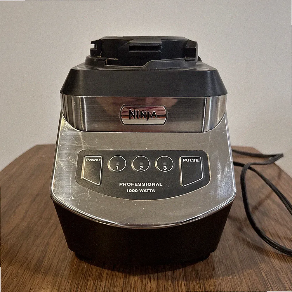 Ninja Professional Plus Food Processor 1000 Watts, 4 Functions, Silver, BASE!!