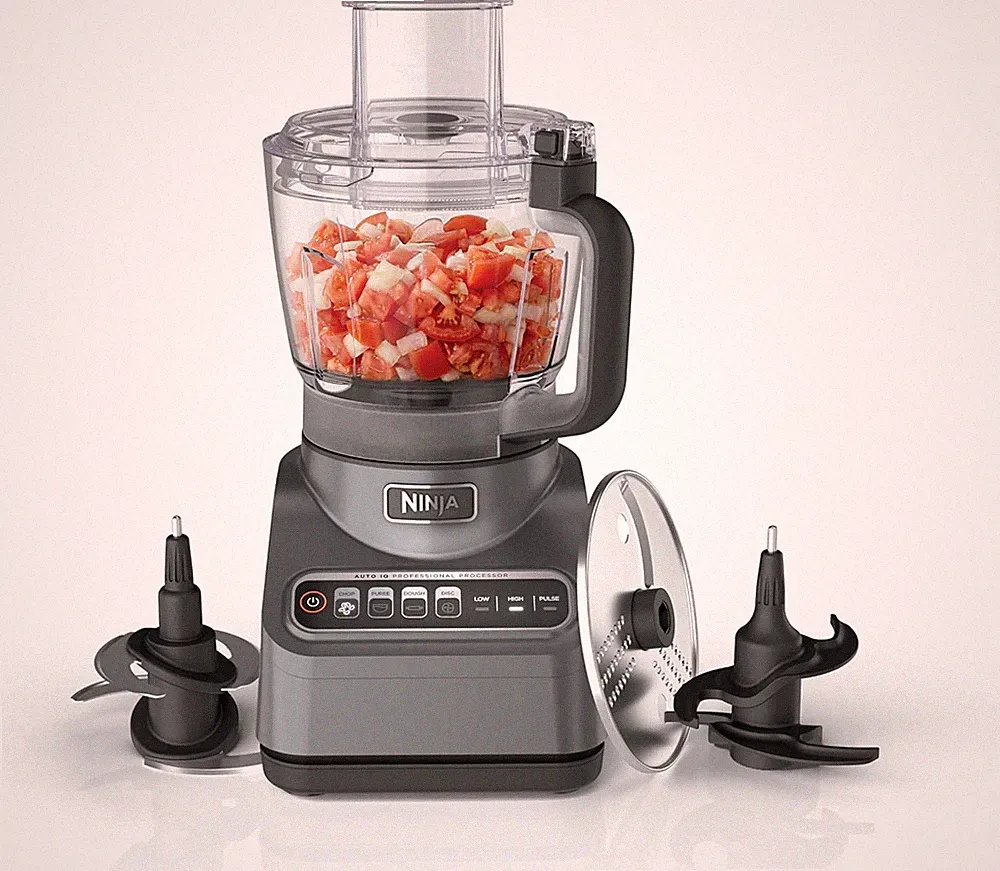 Ninja Professional plus Food Processor, 1000PW, 9-Cup, Grey, BN601