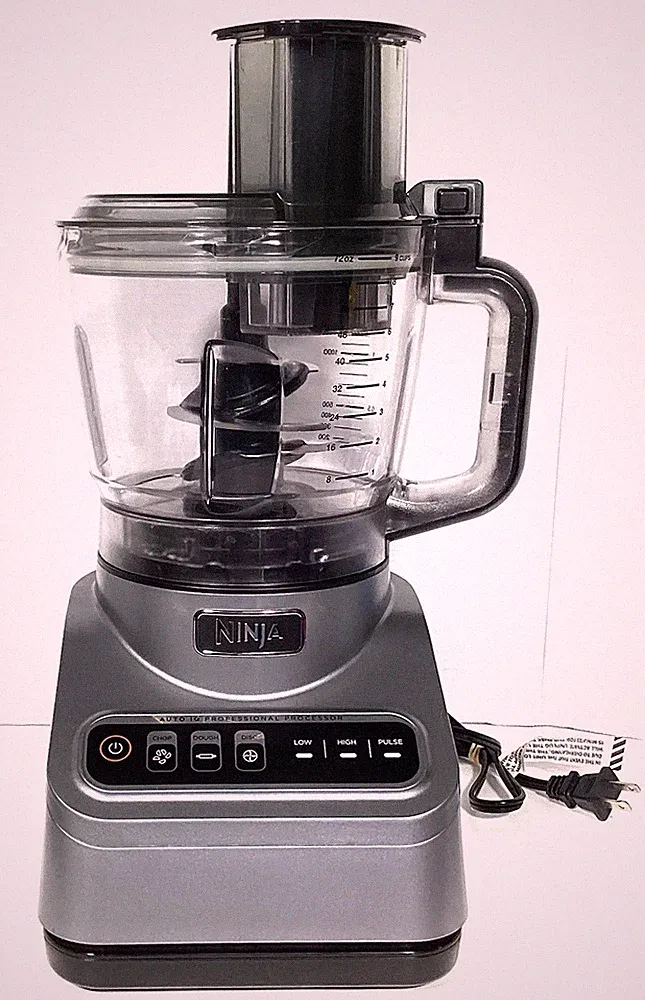 Ninja Professional Plus Food Processor Auto-iQ 9-Cup BN601 Tested Working