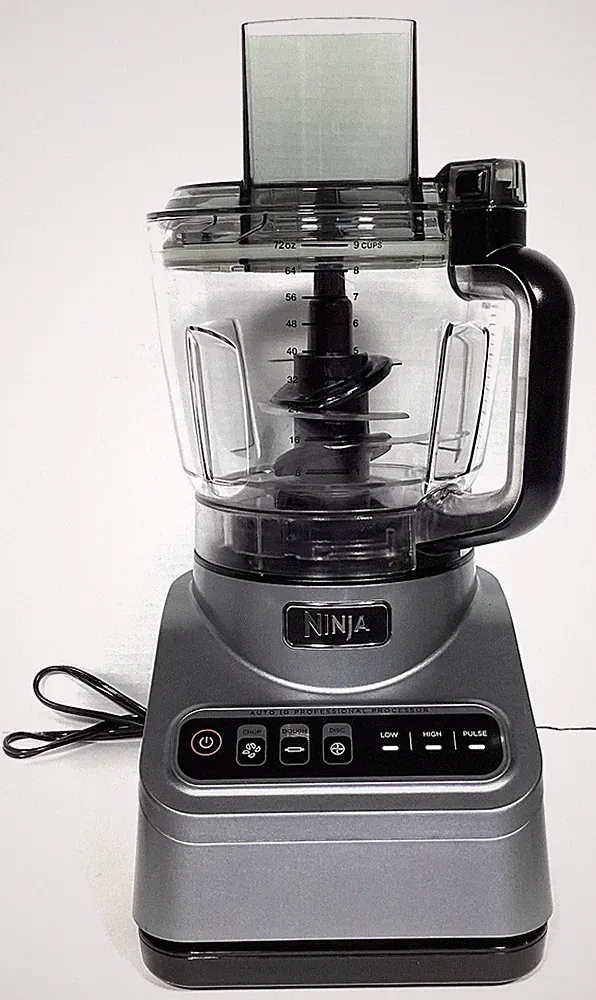 Ninja Professional Plus Food Processor Auto-iQ 9-Cup BN601 Tested Working