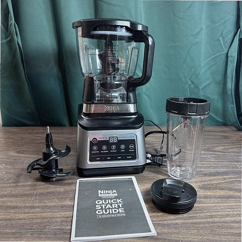 Ninja Professional Plus Kitchen System Blender + 8 Cup Food Processor W/ Auto-iQ