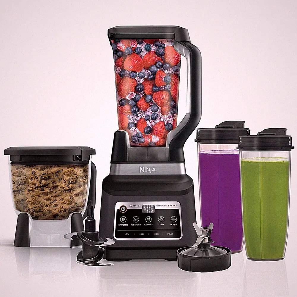 Ninja Professional Plus Kitchen System Blender and 8-Cup Food Processor Auto-iq
