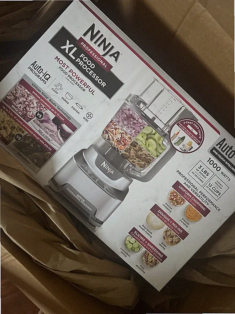 Ninja Professional XL Food Processor Gray 12 Cups New