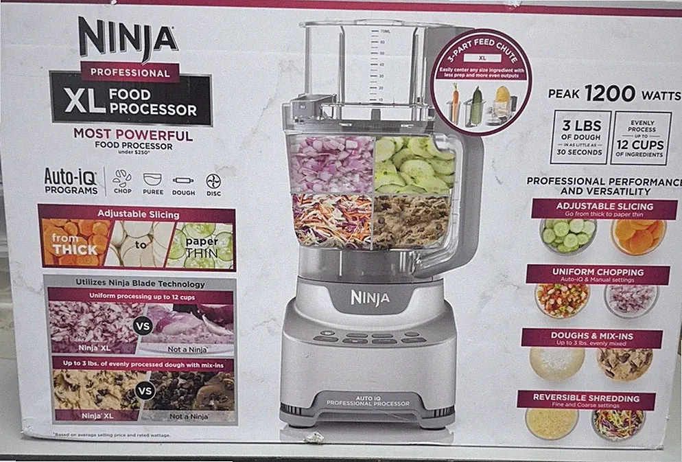Ninja® Professional XL Food Processor, NF700 Brand New Open Box Read Description