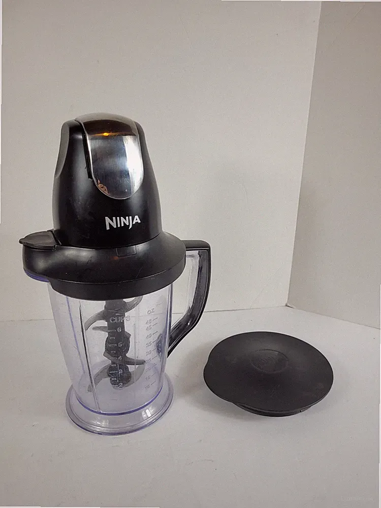 Ninja QB1000-30 48 oz, 6 Cup Food Processor, Pitcher, Blade Tested Working
