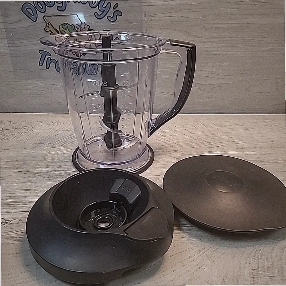Ninja QB1000 30 Black Master Prep Food Processor 6 Cup Pitcher Blade Lid VGC