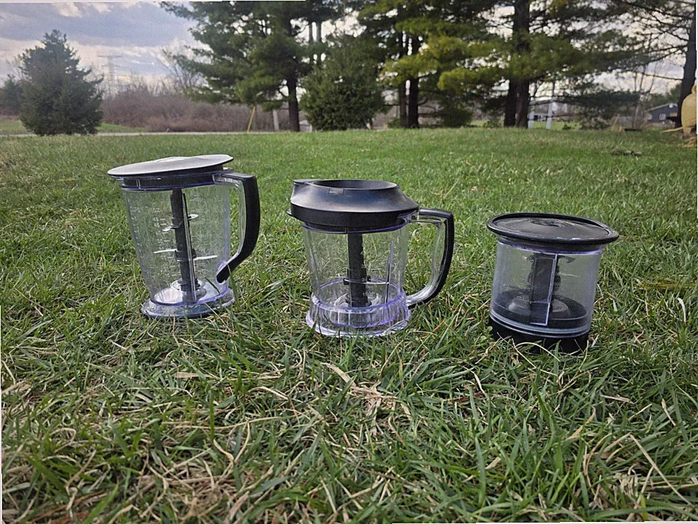 Ninja QB1004- Blender/Food Processor Accessories 2-5-6 Cup Pitchers W/ Blades
