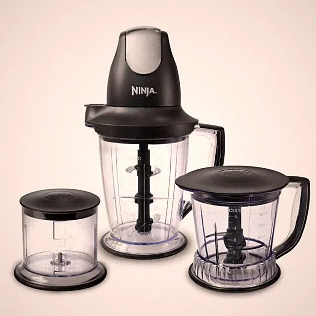 Ninja QB1004 Blender/Food Processor with 450-Watt Base