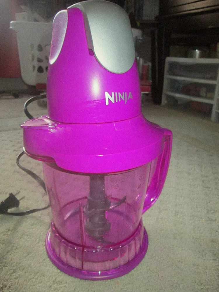 Ninja QB751QPR Food Processor 450W 40Oz Blender Chopper Vibrant Lavendar Purple