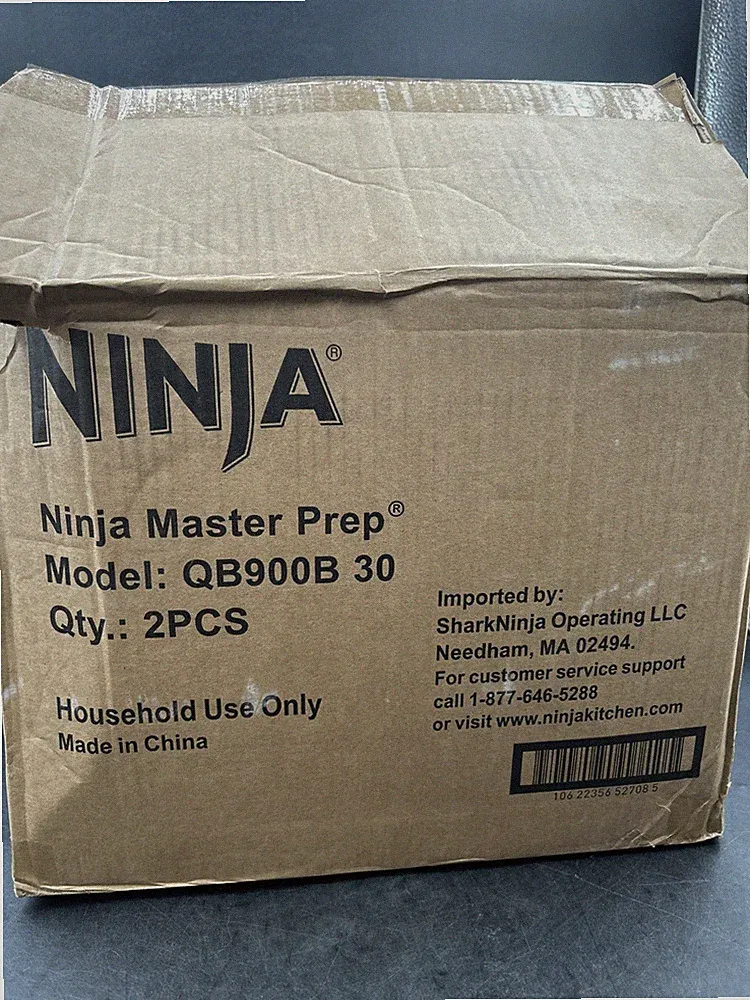 Ninja QB900B Master Prep Food Processor Blender 400 Watts Grey