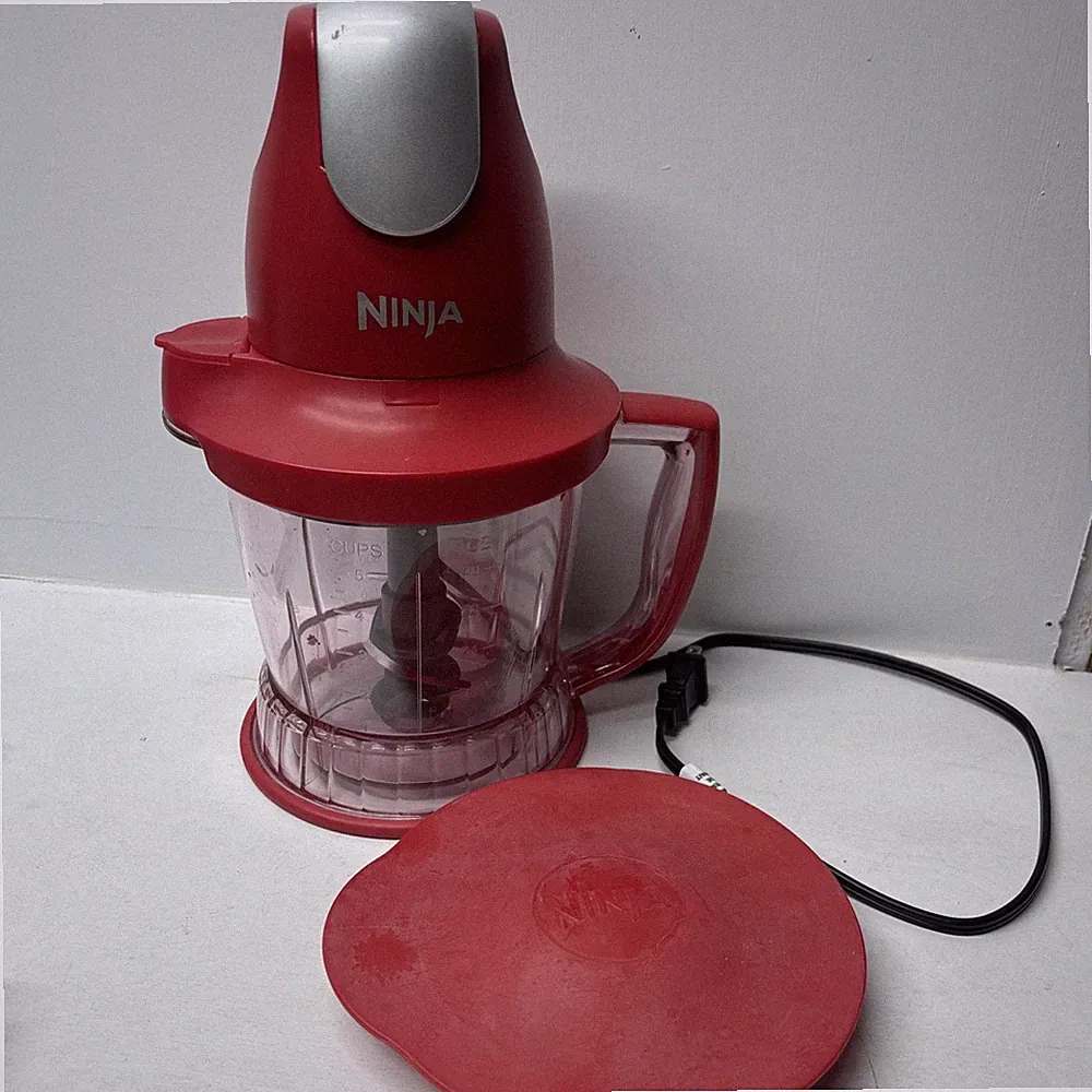 Ninja Storm 40oz Combo 2-In-1 Blender Pitcher Food Processor Drink Chopper