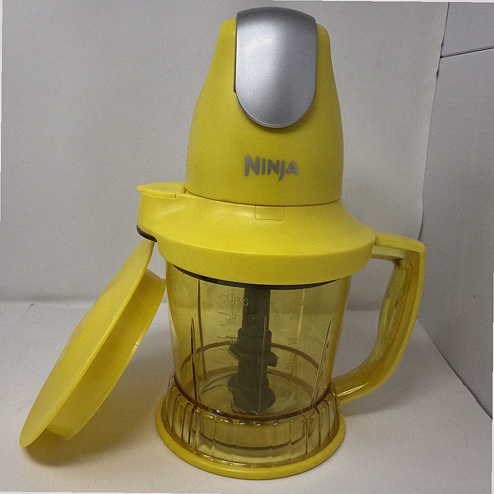 Ninja Storm Food Processor Blender QB751QY Master Bowl 450W Motor Power - YELLOW