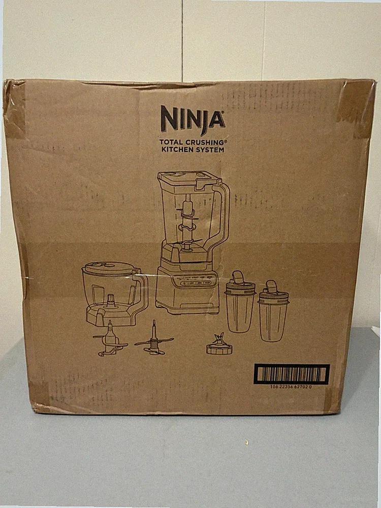 Ninja Total Crushing Kitchen System Blender & Food Processor Combo New Sealed