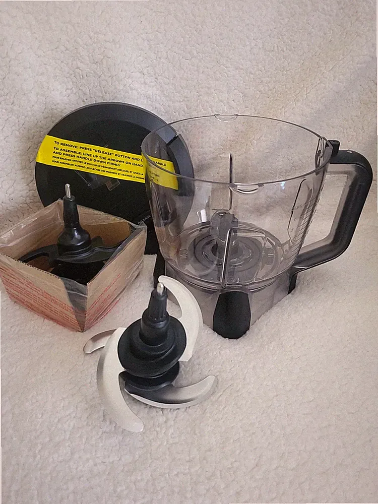 NINJA Ultra Kitchen Food Processor Bowl 7cup With Extra Blade. New BL780CO