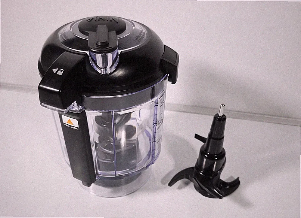 Ninja XSKNUTRIBOWL Nutri Bowl Food Processor Bowl w/Lid + 2 Blades