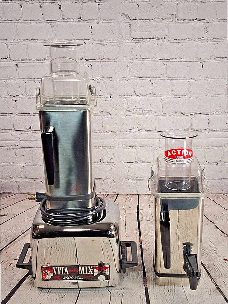 NOS Vita-Mix 3600 Plus+ Blender 1.14 HP 850W Stainless Steel Mint Condition