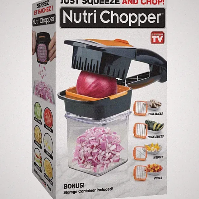 Nutri Chopper Food Chopper 2705EN *Open Box* Never used