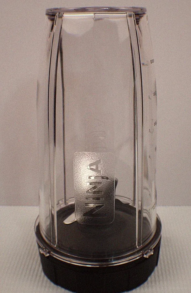 Nutri Ninja 21 Oz Single Serve Blender Cup with Blade Assembly Replacement OEM