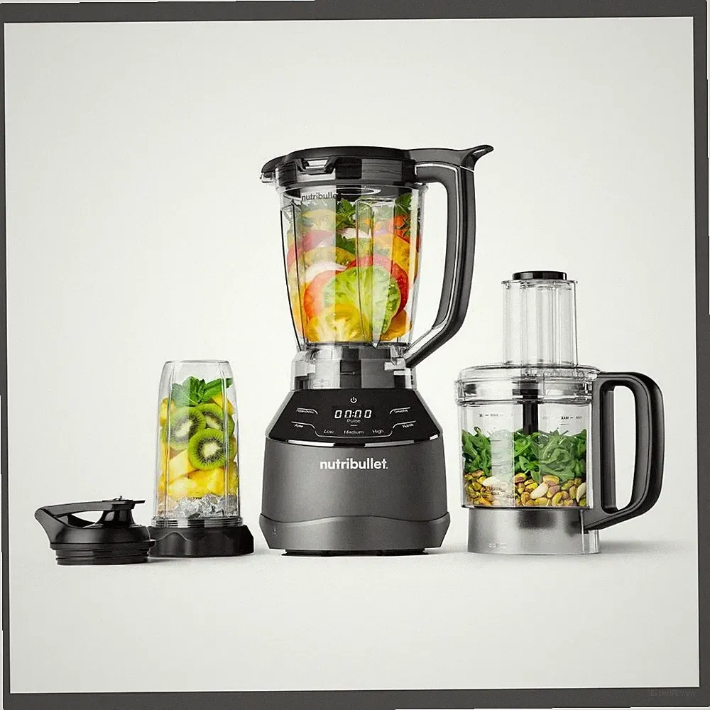 nutribullet 64oz Triple Prep System Blender and Food Processor