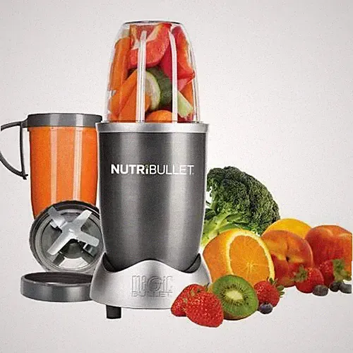 NutriBullet 8-Piece High-Speed Blender/Mixer System Gray