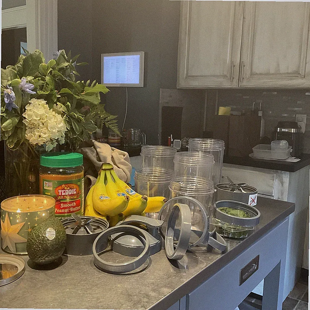 Nutribullet Attachments Lot; Cups, Blades, And Tops