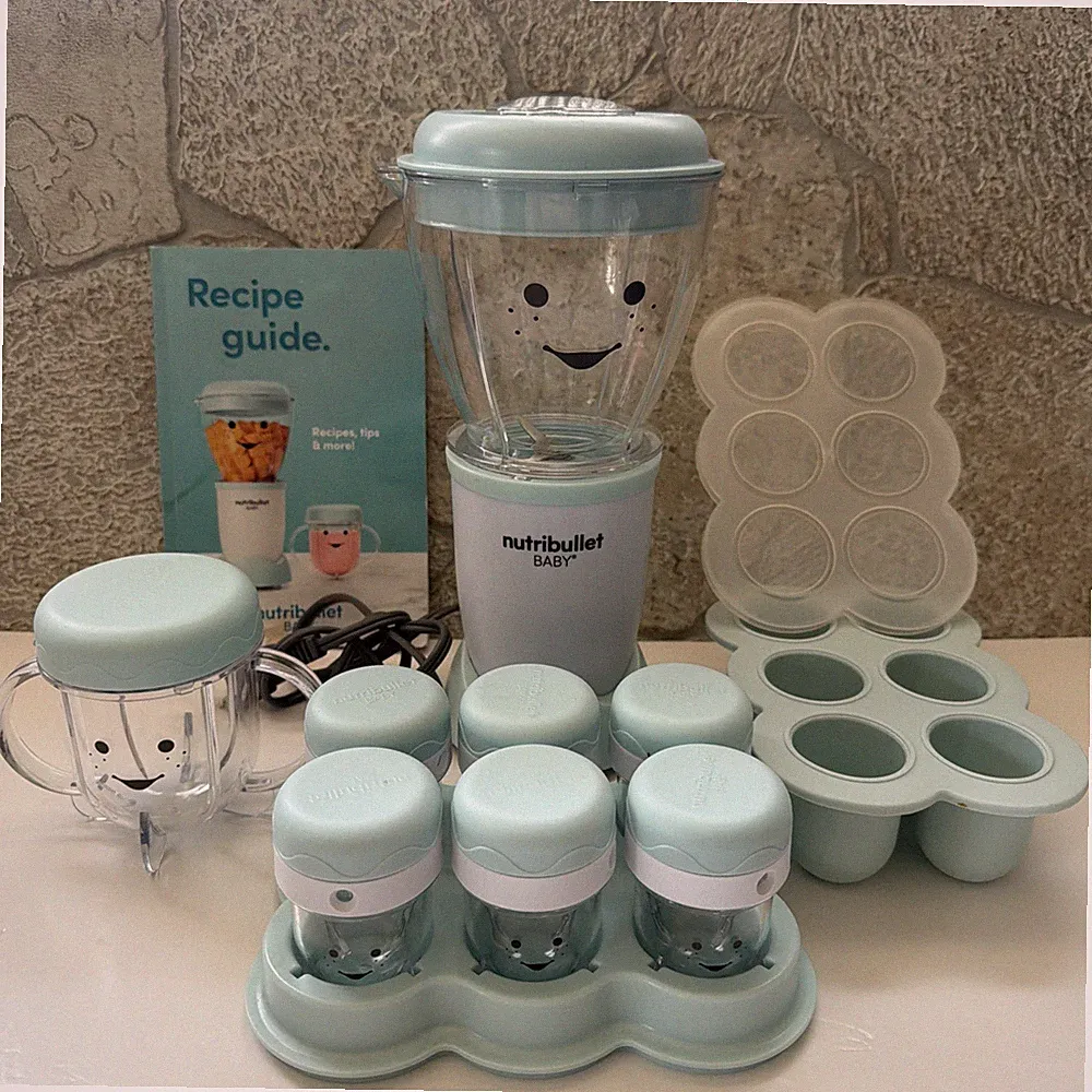 NutriBullet Baby Bullet Blender Set Baby Food Maker System Processor BPA Free