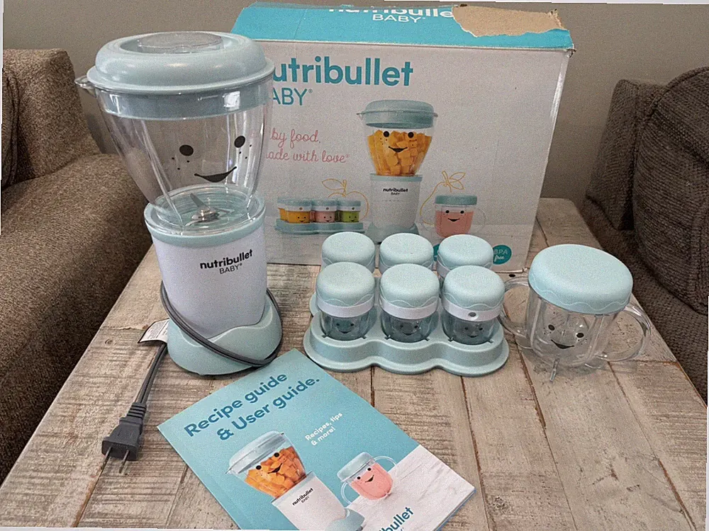 Nutribullet Baby Electric Blender Food Set