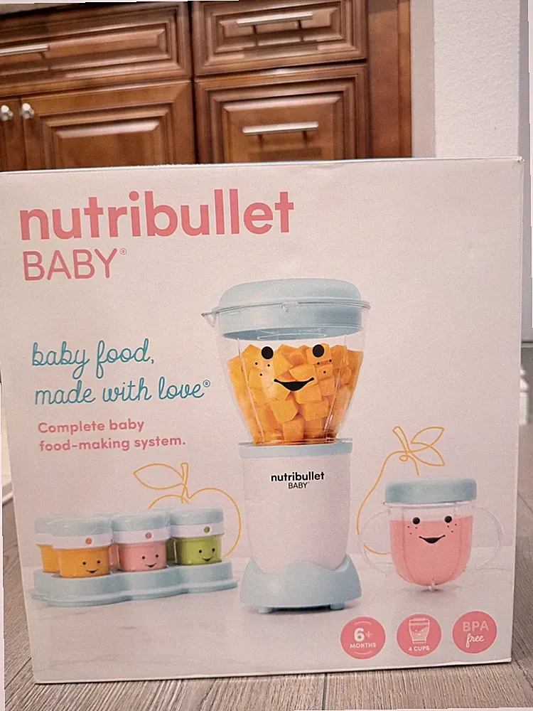 Nutribullet Baby Electric Blender Food System BPA Free Dishwasher Safe