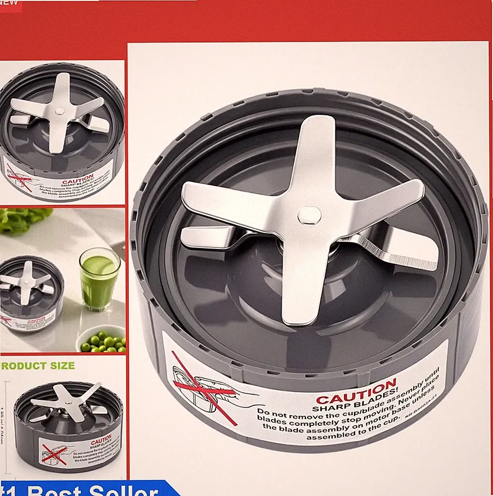 NutriBullet Blade Replacement with Silicone Gasket - Perfect for Smoothies