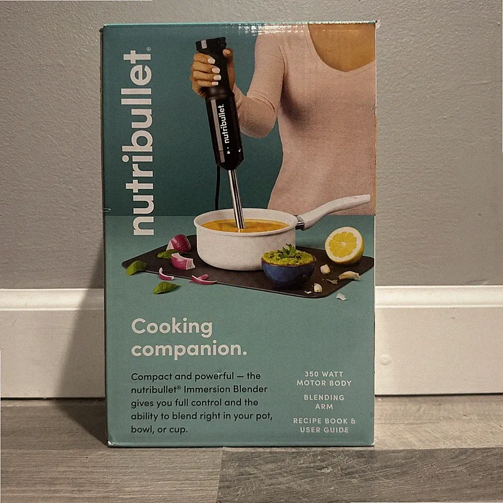 Nutribullet Cooking Companion 350-Watt Motor Body Blending Arm BD-BX208-23 New