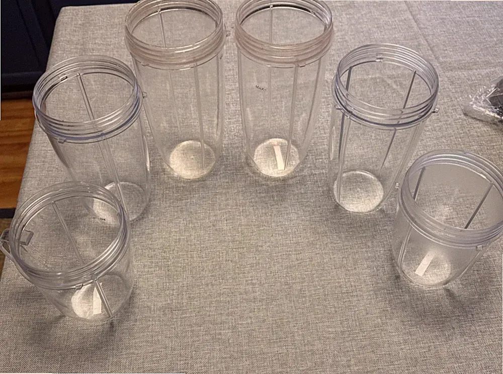 NutriBullet Cups Extractor Blades Replacement Parts Accessories Lot of 17