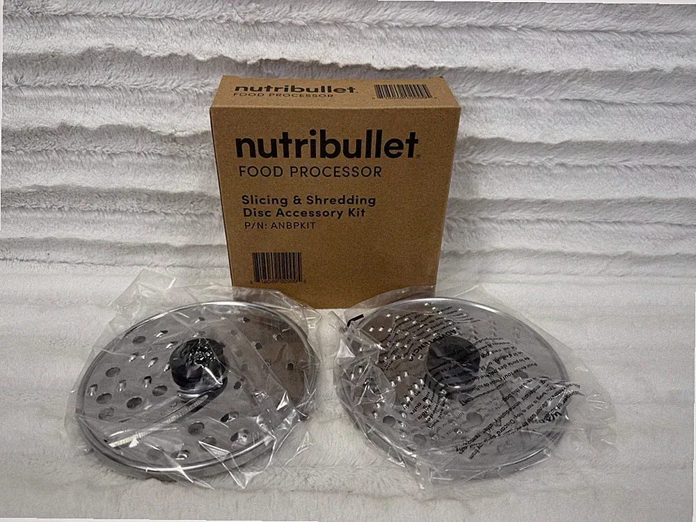 nutribullet food processor slicing & shredding disc accessory kit