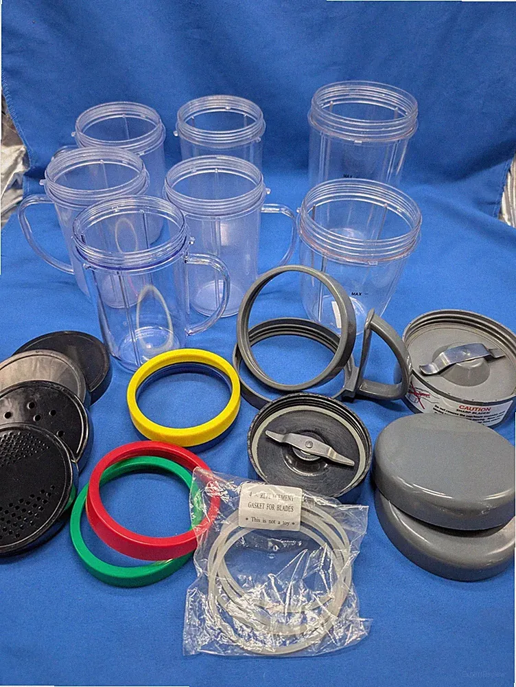 NutriBullet Magic Bullet Replacement Parts Handle, Cups, Blades, Seals, Rings