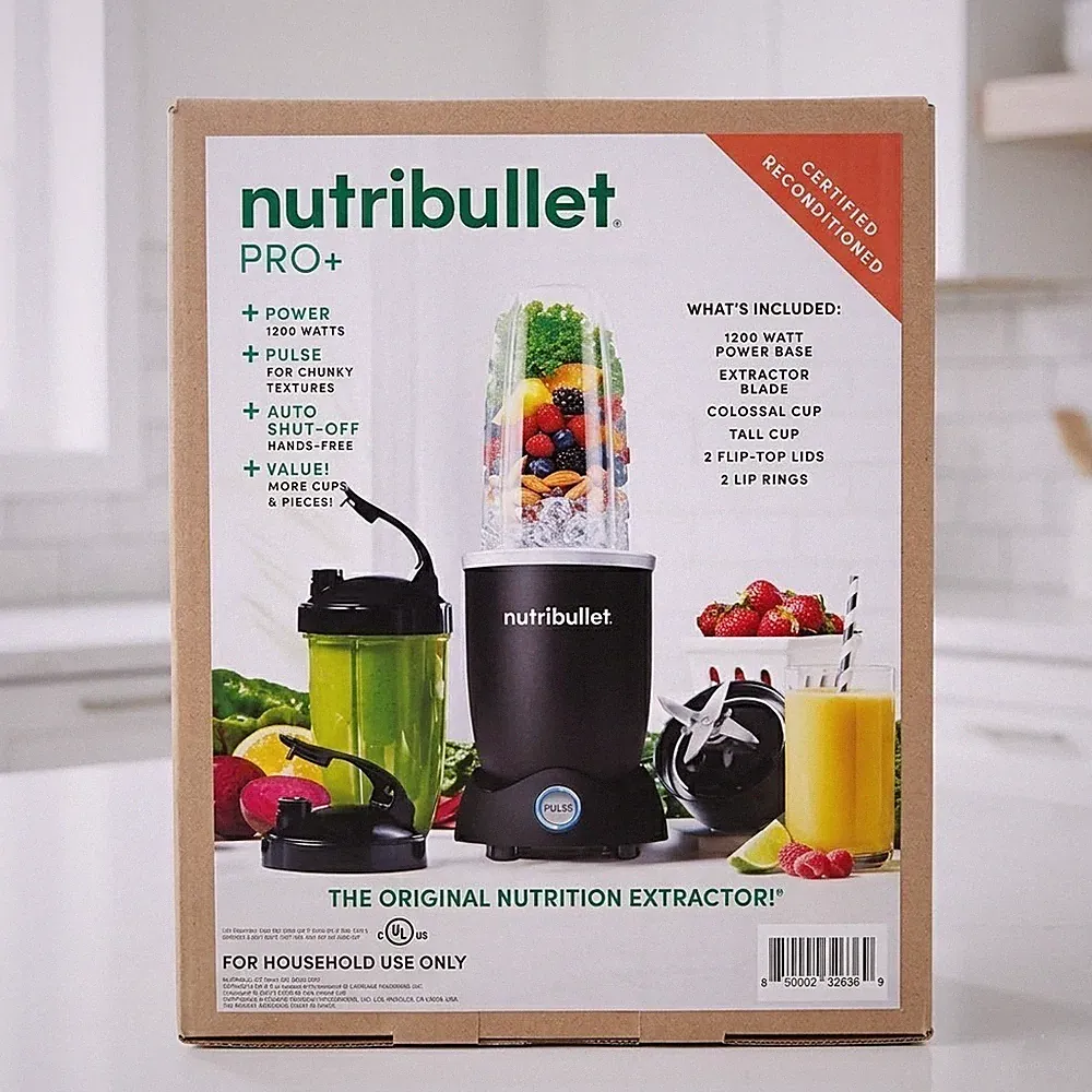 Nutribullet Pro+ 1200 Watt Blender The Original Nutrition Extractor