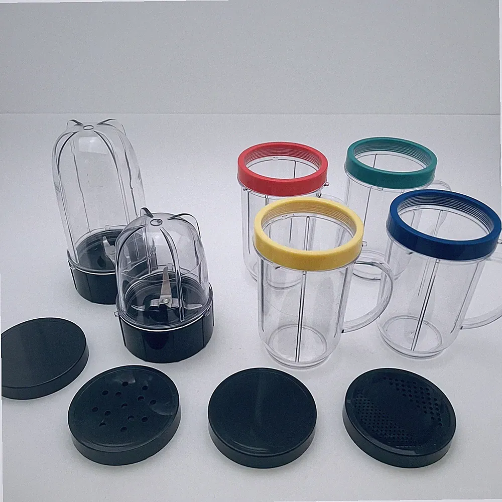 Nutribullet Replacement Parts Mugs Colored Rings Blade Covers Cups LOT