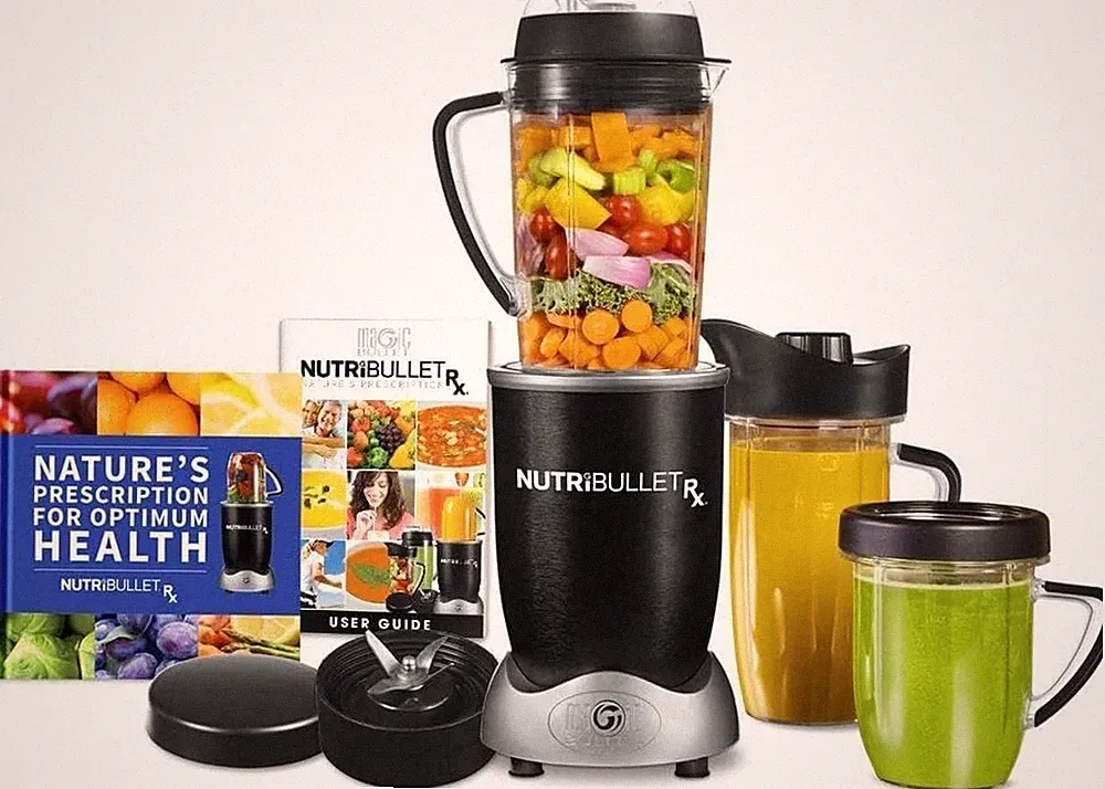Nutribullet Rx Blender, Hot and Cold Blender, 1700W, 1L Pitcher & 30Oz Cup, Extr