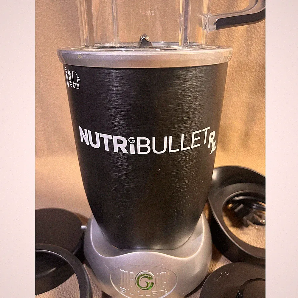 NutriBullet Rx NB-301 Blender 1700W High Speed Nutrient Extractor Black Silver