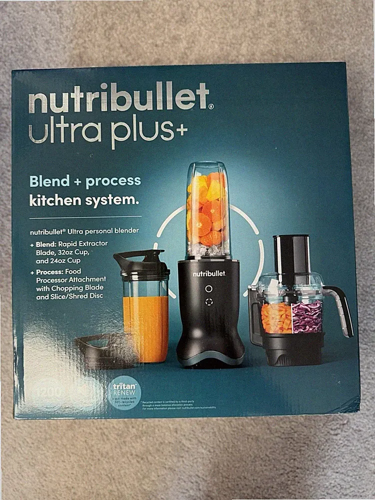 Nutribullet Ultra Plus Blend & Process NB20550ID 1200W, New Sealed