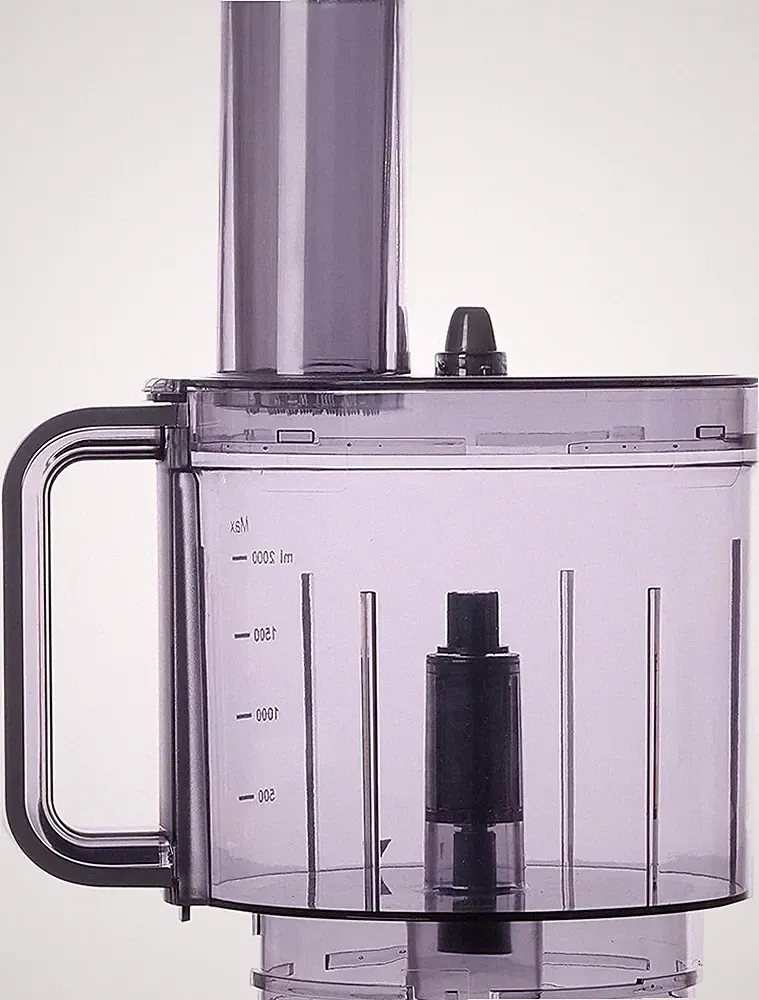 Nutrichef Food Processor Bowl, Cover & Pusher-Replacement Parts for NCFPG9, Gray
