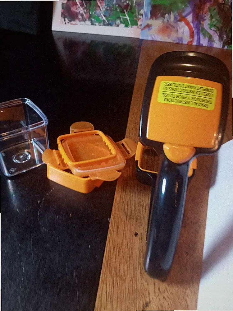 NutriChopper - Food Chopper & Dicer with 3 Stainless Steel Blades & Container