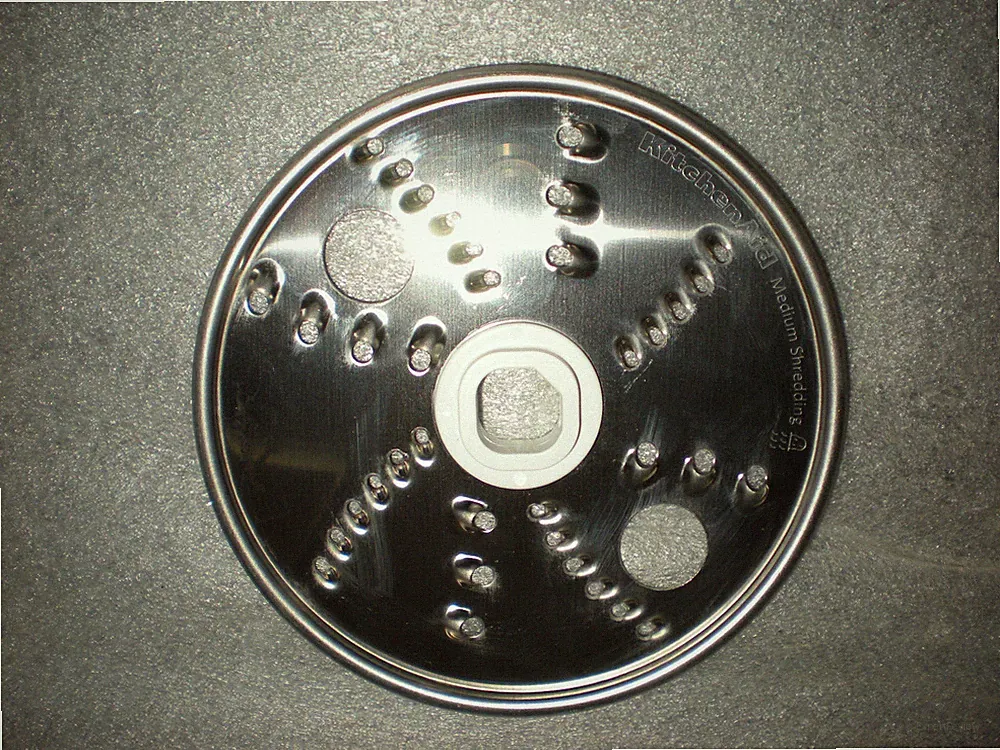 OEM KitchenAid KSM2FPA Food Processor Mixer Attachment Reversible Shredding Disc