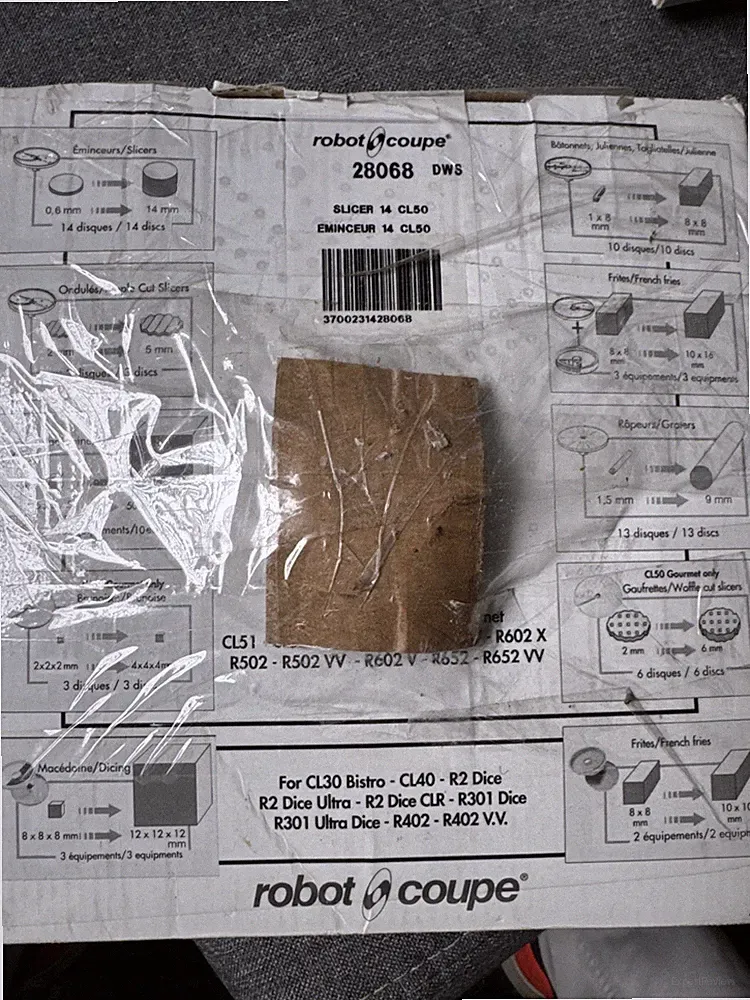 food processor slicer disc