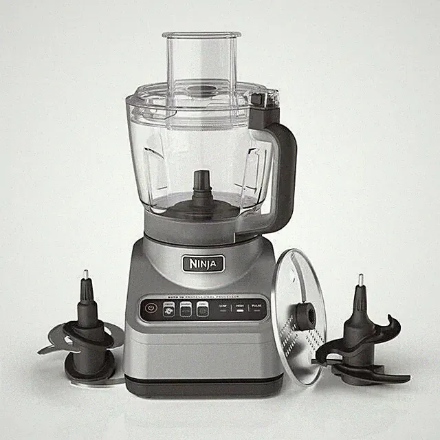 Original Ninja® Professional Food Processor 850 Watts 9-Cup Capacity Auto-iQ Pro