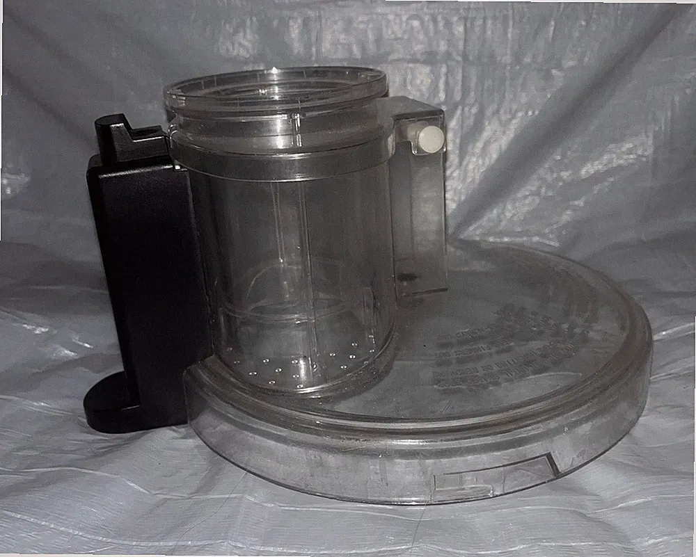 Oster 14 Cup Food Processor FPSTFP4253-DFL Replacement Part Bowl Lid, Feed Tube