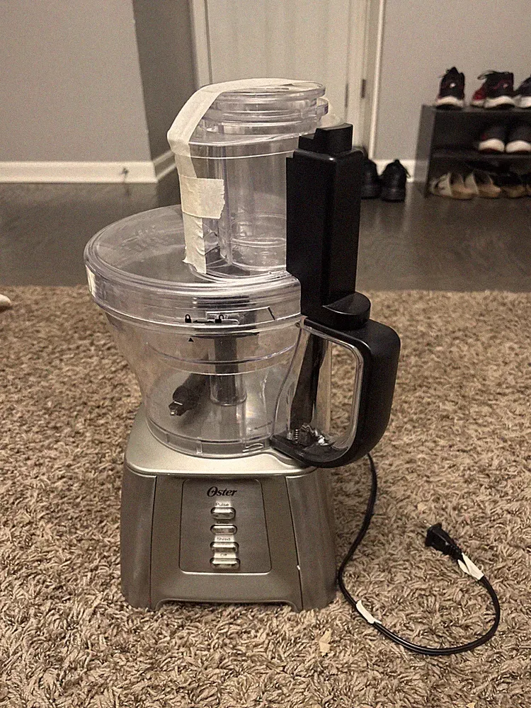 Oster 14 Cup Food Processor Stainless Steel & Grey model FPSTFP4263-DFL
