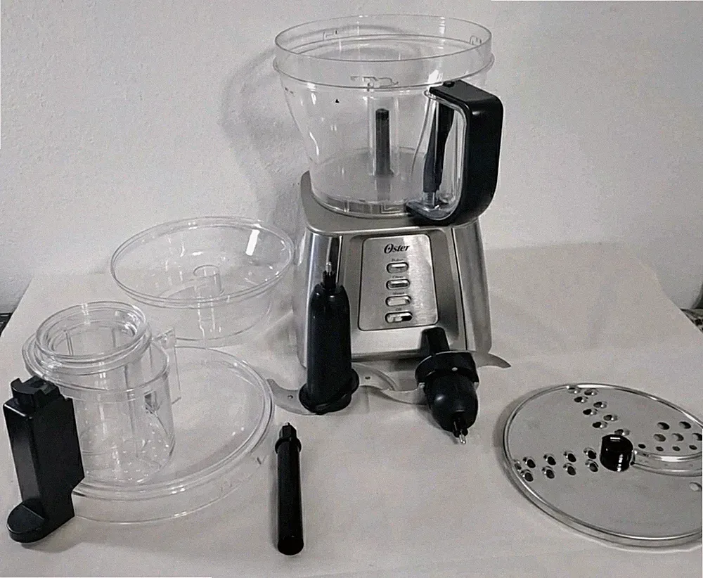 Oster 14 cup Food Processor Stainless Steel & Grey model FPSTFP4263-DFL (NICE)