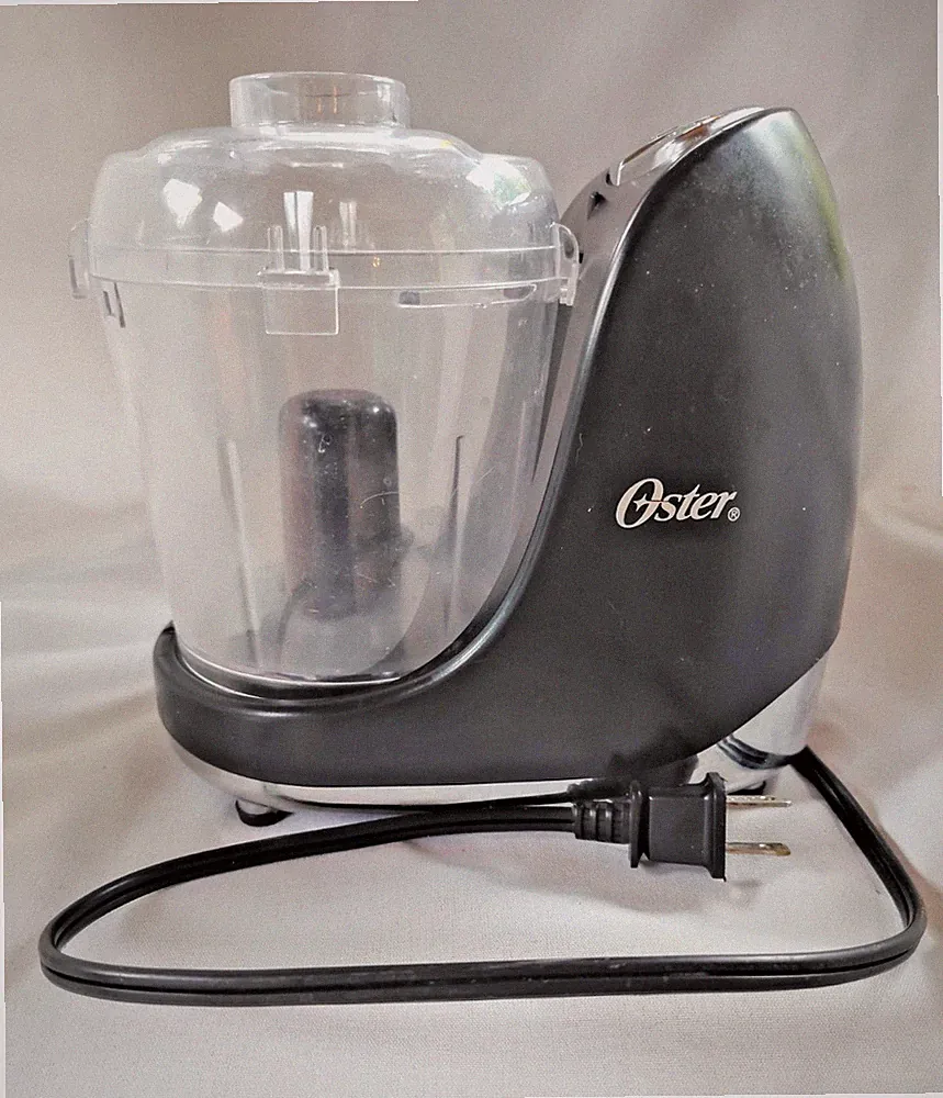 Oster 3 Cup Food Processor Black 2 Speed