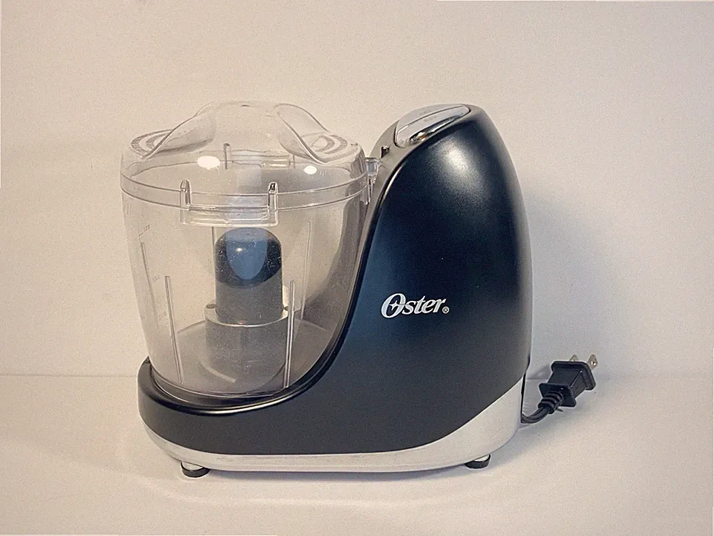Oster 3 Cup Mini Food Chopper 2 Speed Retractable Cord Tested WORKS!